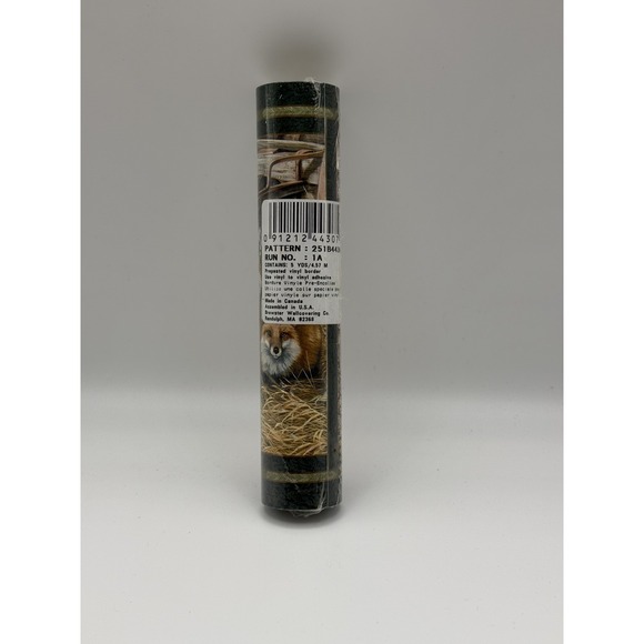 Vintage Brewster Fox Wallpaper Border Woodland Animal Pattern 251B44307 - Picture 2 of 3